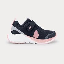 Tênis Infantil Bibi High School Azul com Rosa 1248053
