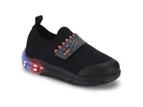 Tênis Infantil BIBI Luz Led Colorido Space Dragão Masculino