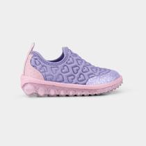 Tênis Infantil Bibi Roller 2.0 Lilás de Coração Tênis Infantil Bibi Roller 2.0 Lilás de Coração