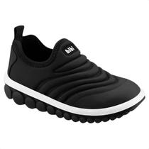 Tênis Infantil Bibi Roller 2.0 Preto e Branco Calce fácil