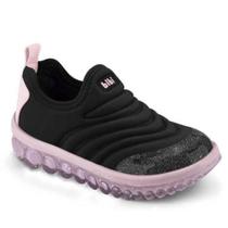Tênis infantil bibi roller 2.0 preto/sugar/glitter Tênis infantil bibi roller 2.0 preto/sugar/glitter