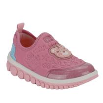 Tênis infantil bibi roller 2.0 ursinho bordado rosa sugar Tênis infantil bibi roller 2.0 ursinho bordado rosa sugar