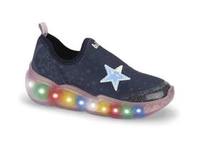 Tênis Infantil BIBI Roller Celebration New 3.0 Luz Led Colorido Estrela Feminino