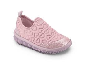 Tênis Infantil BIBI Roller New 2.0 Textura Coração Feminino