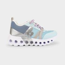 Tênis Infantil Bibi Roller Sport Azul com Prata Tênis Infantil Bibi Roller Sport Azul com Prata