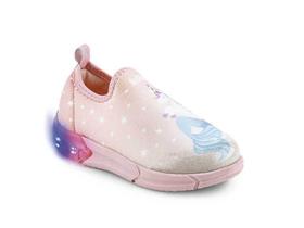 Tênis Infantil BIBI Space New Luz Led Colorido Estampado Unicórnio Feminino