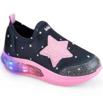 Tênis Infantil Bibi Space Wave 3.0 com Luz e Estampa de Estrela Tênis Infantil Bibi Space Wave 3.0 com Luz e Estampa de Estrela