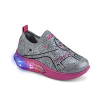 Tênis Infantil BIBI Space Wave 3.0 Luz Led Colorido Gatinha Feminino