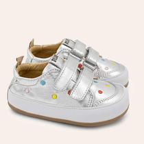 Tênis Infantil Blue Feminino Marina Prata