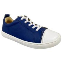 Tênis Infantil Blue Infantis Colorido de Couro