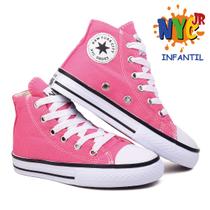 Tenis infantil Botinha Menina Menino Nyc Shoes Star