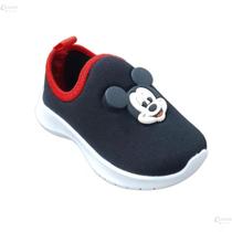 Tênis Infantil Calce Facil Disney Mickey Jump Happy 04014