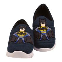 Tênis infantil calce fácil meia anatômico leve e flexível ploc - p43 - bat. baby