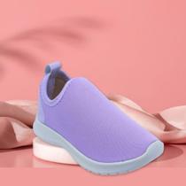 Tênis Infantil Calce Fácil Menina Escolar Leve Macio Confortável Sapatenis Volta as Aulas Tênis Infantil Calce Fácil Menina Escolar Leve Macio Confortável Sapatenis Volta as Aulas