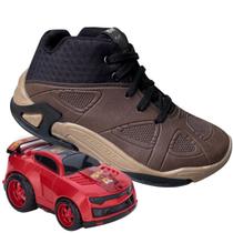 Tênis Infantil Cano Alto Kidy Play Masculino Botinha de Menino 706480897 Tênis Infantil Cano Alto Kidy Play Masculino Botinha de Menino 706480897