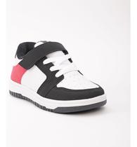 Tênis Infantil Casual Cano Baixo Menino Cadarço Skate Tênis Infantil Casual Cano Baixo Menino Cadarço Skate