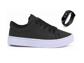 Tenis Infantil Casual Escolar Masculino Kaut Com Relogio Top Tenis Infantil Casual Escolar Masculino Kaut Com Relogio Top