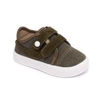 Tênis Infantil Casual Marrom/Verde Pimpolho