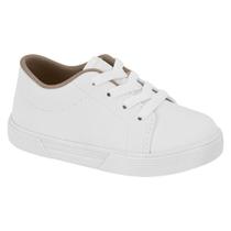 Tênis Infantil Casual Molekinho Branco Batizado 2136.165.13958 Tênis Infantil Casual Molekinho Branco Batizado 2136.165.13958