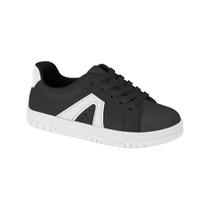 Tênis Infantil Casual Napa Preto Branco Molekinha 2562.212 Tênis Infantil Casual Napa Preto Branco Molekinha 2562.212
