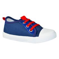 Tenis infantil com sola emborrachada cadarço elástico Tenis infantil com sola emborrachada cadarço elástico