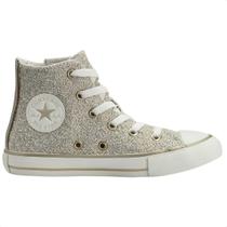 Tênis Infantil Converse All Star Original Side Zip Pretty Patina Cano Alto Brilho Estiloso Tênis Infantil Converse All Star Original Side Zip Pretty Patina Cano Alto Brilho Estiloso