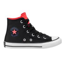 Tênis Infantil Converse Monster Mashup Cano Alto Preto