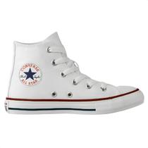 Tênis Infantil Converse Original Chuck Canvas Cano Alto Branco