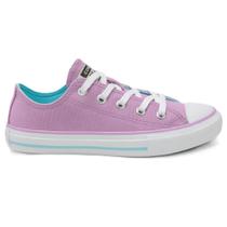 Tênis Infantil Converse Original Chuck Taylor Cano Baixo Lilás