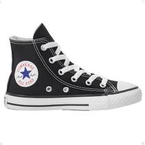 Tênis Infantil Converse Original Chuck Taylor Canvas Cano Alto Lona Preto