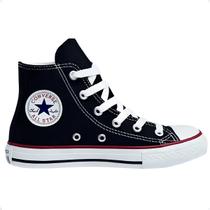 Tênis Infantil Converse Original Chuck Taylor Canvas Cano Alto Preto