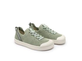 Tenis Infantil - Correr e Brincar - Easy - Knit Verde Claro - Tip Toey Joey