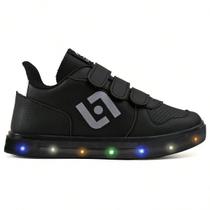 Tenis Infantil De Led Casual Escolar Sapatenis Meninos Street Calce Facil - LIGHT