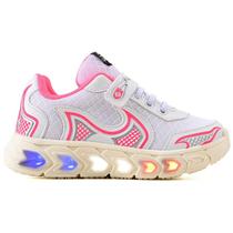 Tenis Infantil De Led Casual Jogger Meninas Escolar Basico