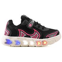 Tenis Infantil De Led Casual Jogger Meninas Escolar Basico