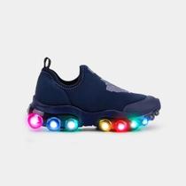 Tênis Infantil de Luz Bibi Roller Celebration 2.0 Azul de Dragossauro - 09632 Tênis Infantil de Luz Bibi Roller Celebration 2.0 Azul de Dragossauro - 09632