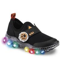 Tênis infantil de luz bibi roller celebration 2.0 preto/fire Tênis infantil de luz bibi roller celebration 2.0 preto/fire