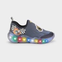 Tênis Infantil de Luz Bibi Roller Celebration 3.0 Azul de Carro Tênis Infantil de Luz Bibi Roller Celebration 3.0 Azul de Carro