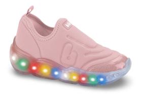 Tênis Infantil de Luz Menina Bibi Roller Celebration 3.0 Rosa Sugar Tênis Infantil de Luz Menina Bibi Roller Celebration 3.0 Rosa Sugar