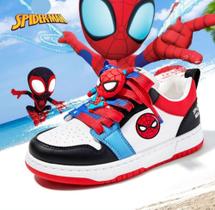 Tenis Infantil de Menino Desenho Homem Aranha do 26 ao 33