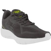 Tênis Infantil Everlast Maverick Esportivo Cadarço Cinza Marrom