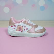 Tênis Infantil Feminino 28 Ao 36 Capivara Conforto Qualidade Ref MP2540 Tênis Infantil Feminino 28 Ao 36 Capivara Conforto Qualidade Ref MP2540