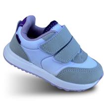 Tênis Infantil Feminino Anatômico Klin Walk Baby Menina Lançamento 453107 Calce fácil
