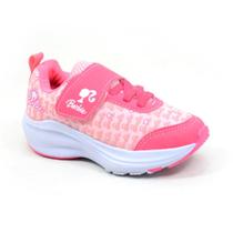 Tenis Infantil Feminino Barbie Escolar Sapato Infantil