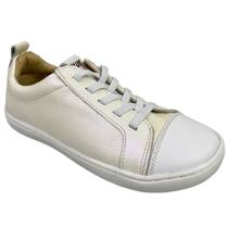 Tênis Infantil Feminino Blue Infantis Colorido de Couro