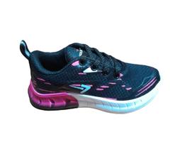 Tenis Infantil Feminino Box Cadarço Casual Esportivo Leve