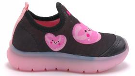 Tênis Infantil Feminino C/ Led Kidy 020-1206 Tênis Infantil Feminino C/ Led Kidy 020-1206