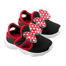 Tênis Infantil Feminino Calce Fácil Laço Magicc Kids