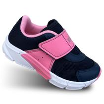 Tênis Infantil Feminino Calce Fácil Para Menina Sem Cadarço KIDY PLAY RESPITEC 411178 Tênis Infantil Feminino Calce Fácil Para Menina Sem Cadarço KIDY PLAY RESPITEC 411178