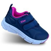 Tênis Infantil Feminino Calce Fácil Para Menina Sem Cadarço KIDY PLAY RESPITEC 411186 Tênis Infantil Feminino Calce Fácil Para Menina Sem Cadarço KIDY PLAY RESPITEC 411186